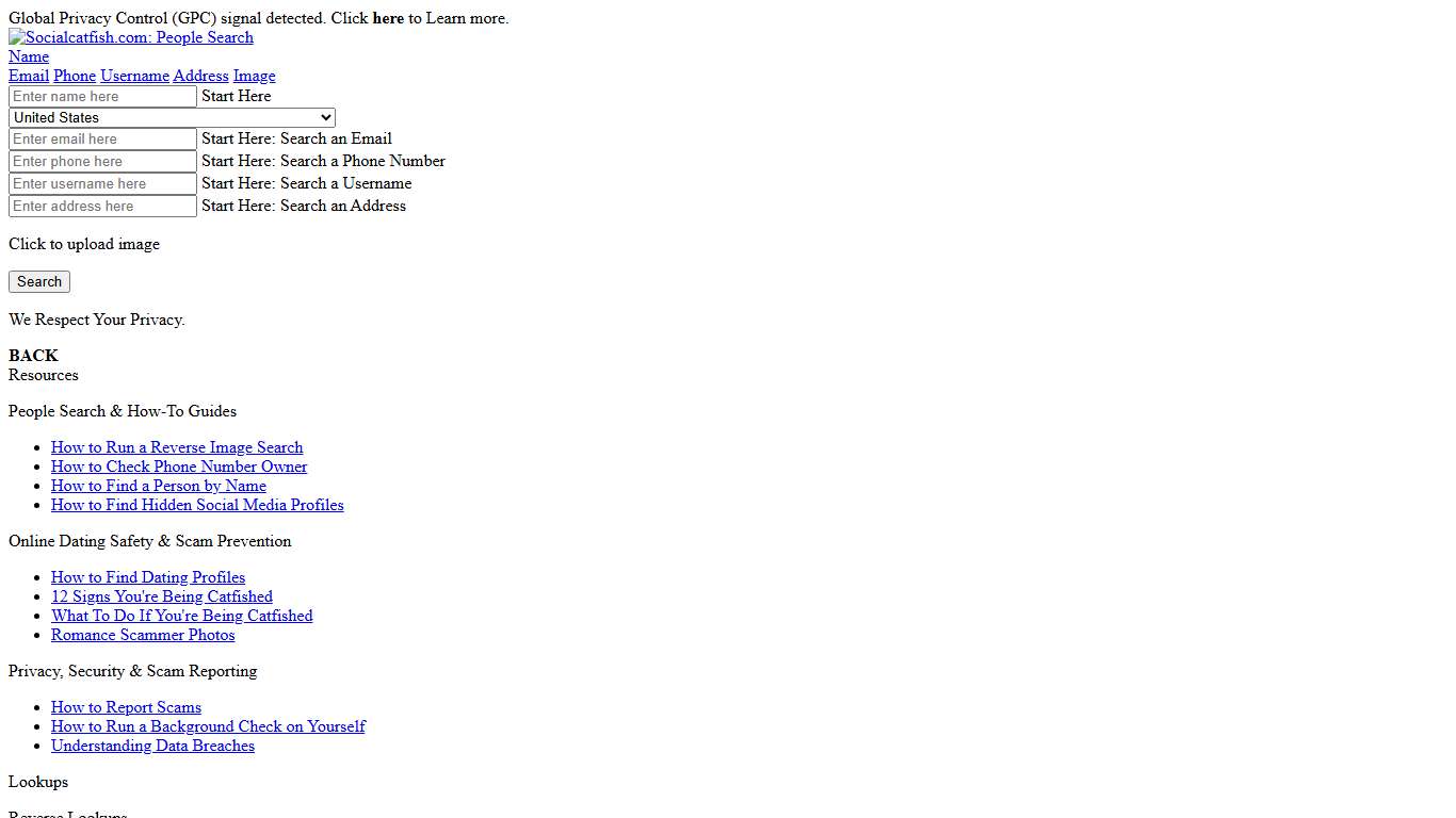 Free California People Search Name Directory - SocialCatfish.com
